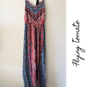 Aztec printed jumpsuit